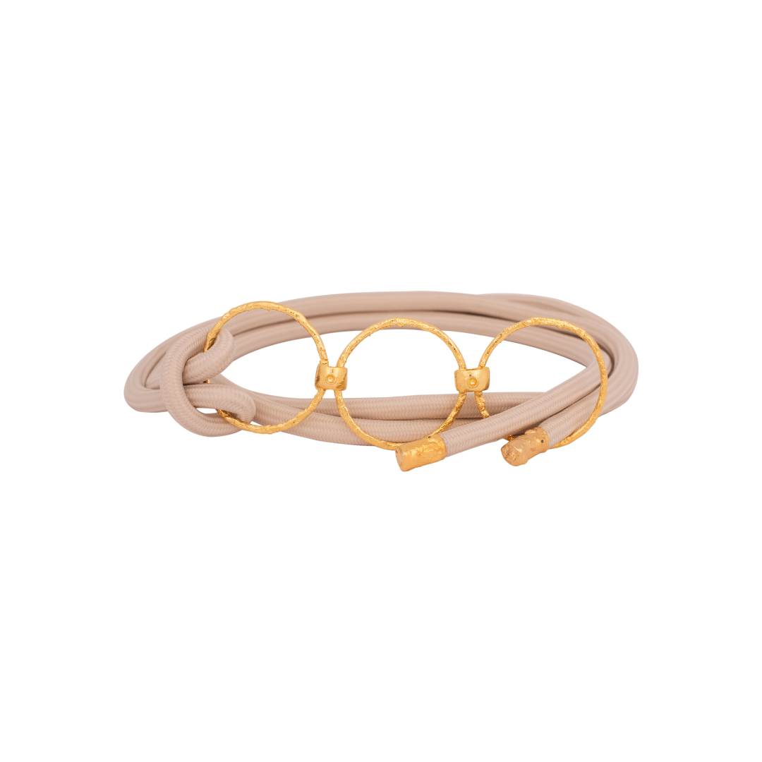 Trivela Belt - Nude