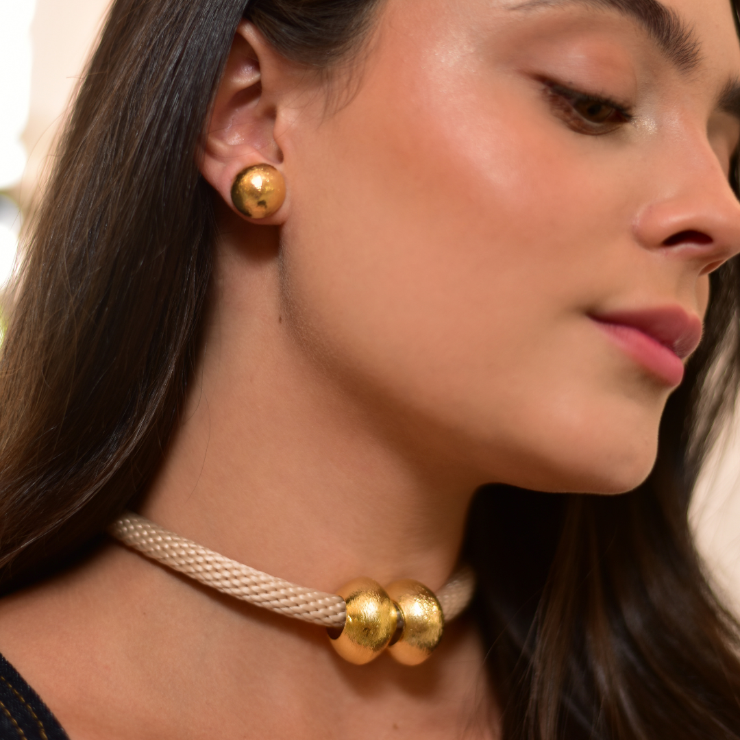 Terra Choker - Nude